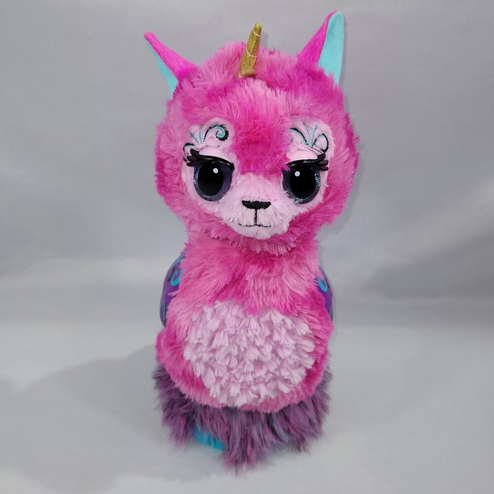 Hatchimals Llamacorn Llama Unicorn Electronic Plush Pet